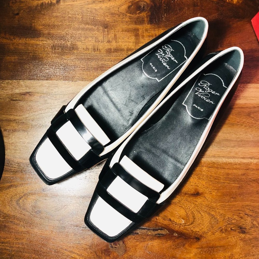 RV - Bicolor Leather Pilgrim Flat 5 (Unused, New)